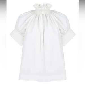 Monica Nera Franka Top, White